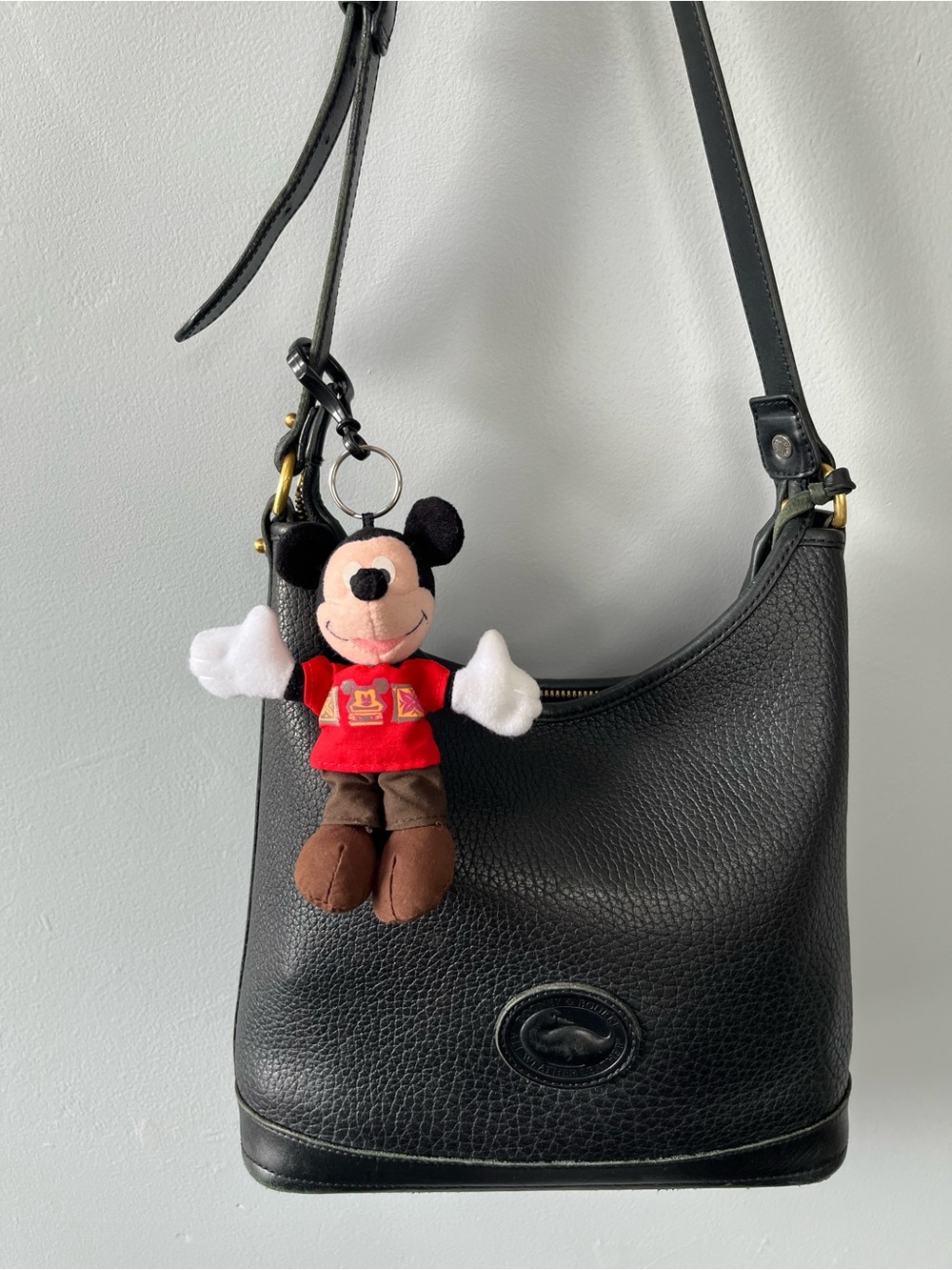 Vintage Mickey Mouse Bag Charm- 5.5”